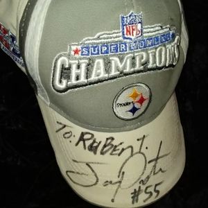 NFL Super Bowl Championship gray  hat Joey porter